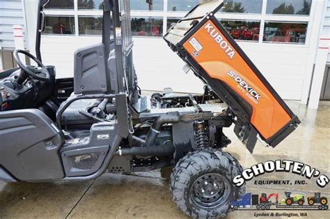 2022 Kubota Rtv Xg850 Sidekick Utility Vehicle For Sale Lynden Wa