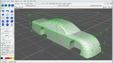 Car Modeling Tutorial The 3d Model Part 1 Of 5 Youtube