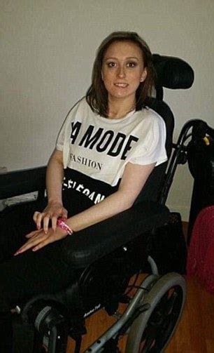 Amy Thomson Left Brain Damaged After Taking Ecstasy Pill Takes First Steps Daily Mail Online