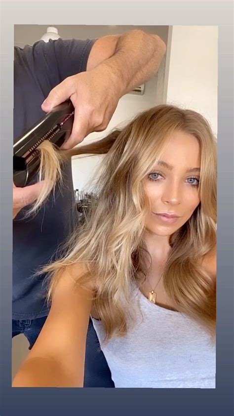 Chelseahaircutters On Instagram Beach Waves And Blonde Blend Pjthomsen Using Dysonhair