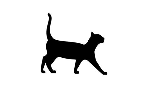 I am an illustrator/author specializing in science, astronomy, science fiction and fantasy. Black Cat Silhouette, Cat Logo Vector (Graphic) by DEEMKA ...