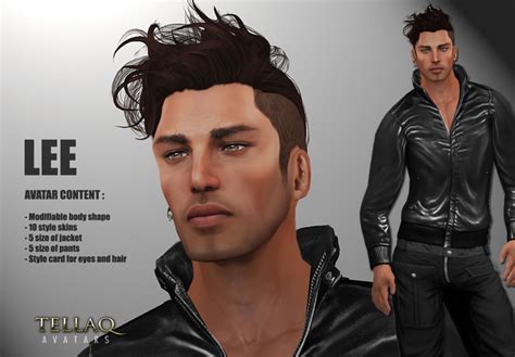 Second Life Marketplace Lee Avatar By Tellaq