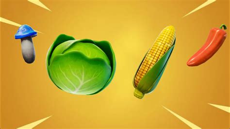 Cabbage And Corn Effects And Where To Find Them Fortnite Update Youtube