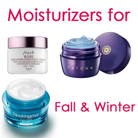 3 Best Moisturizers For Fall And Winter Her Style Code