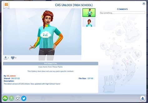 The Sims 4 Unlocking All Create A Sim Items Packs Included