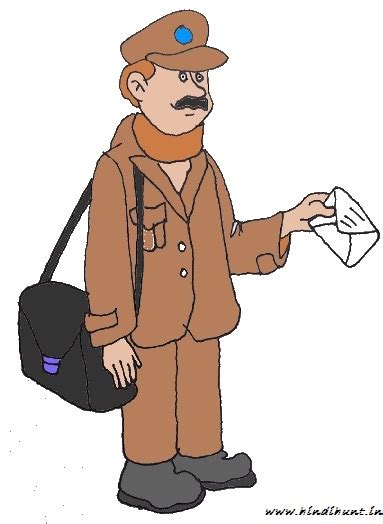 Free for commercial use no attribution required high quality images. Postman Drawing For Kids