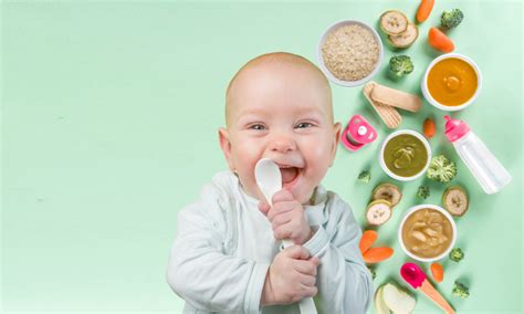 Alimentación complementaria adecuada en bebés