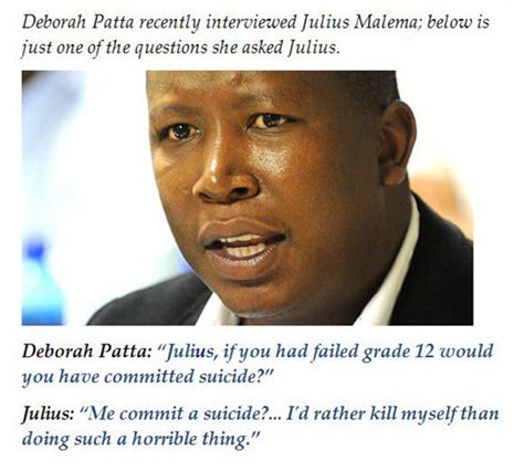 Julius ‘douche Bag Malema