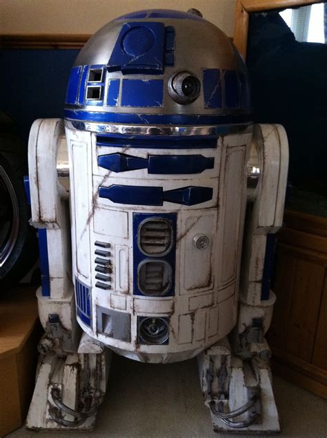 How To Make A R2d2 Low Cost Full Size Scratch Built Instructables