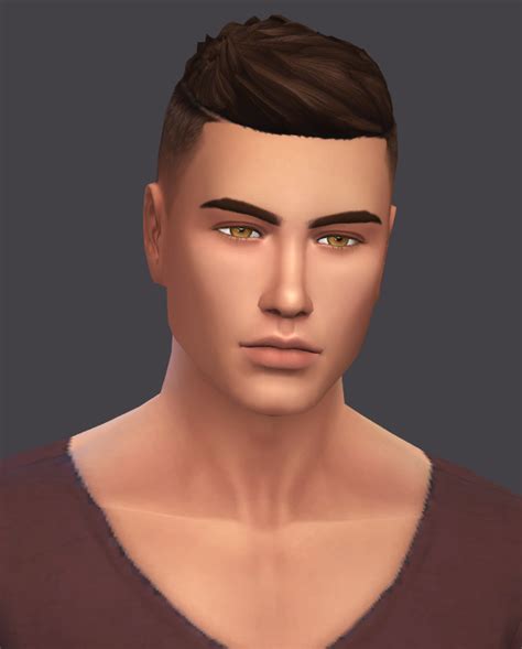 Wondercarlotta Sims 4 Chuck Hair Kotcatmeow Top