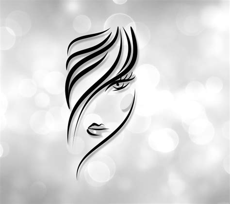 Beauty salon logo, barbershop logotype. 12 best images about Rose Ray Beauty on Pinterest ...