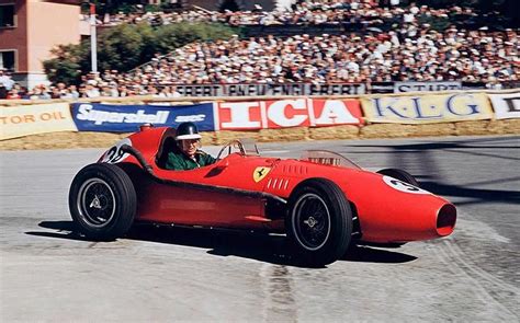 Mike Hawthorn Ferrari D246 Grand Prix De Monaco 1958 Source Carros