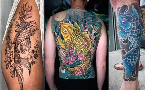 25 Best Koi Fish Tattoos With Meanings Tattoo Pro