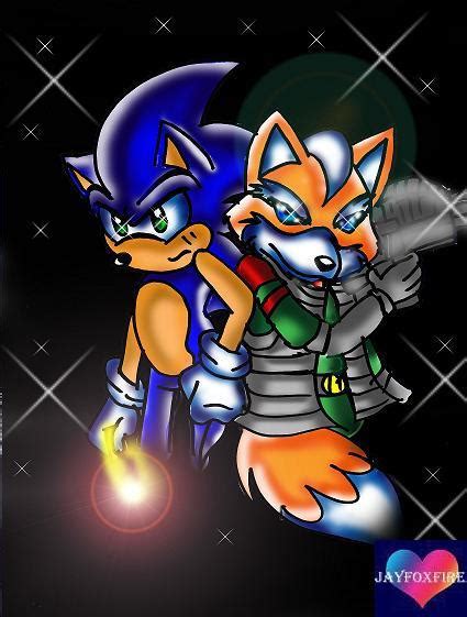 Sonic And Starfox By Jayfoxfire On Deviantart