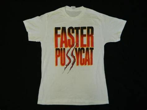 Vintage Faster Pussycat Tour T Shirt Hot Sex Picture