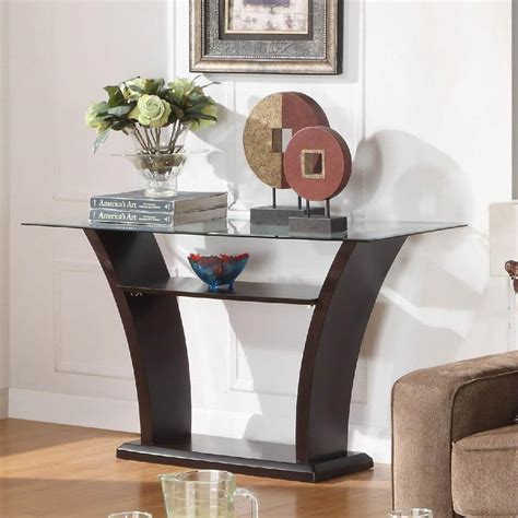 Glass Sofa Table For A Great Living Room Decor Ideas