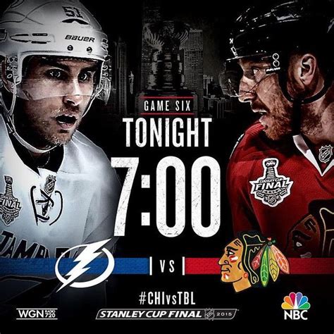 Game 6 Tonight Onegoal Lets Bring Lord Stanley Back To Chicago