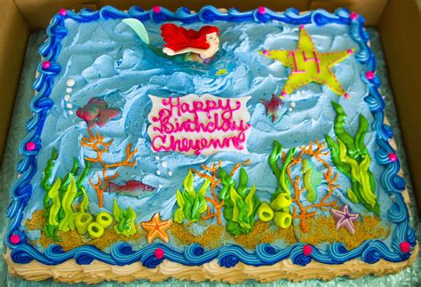 Mermaid Half Sheet Cake Tvaneka