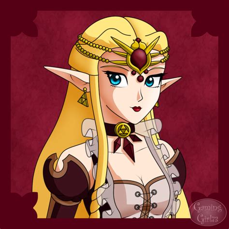 Queen Zelda Close Up By Gaminggirl73 On Deviantart