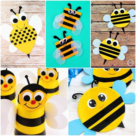 30 Bee Crafts For Kids Bumble Bee Craft And Art Ideas
