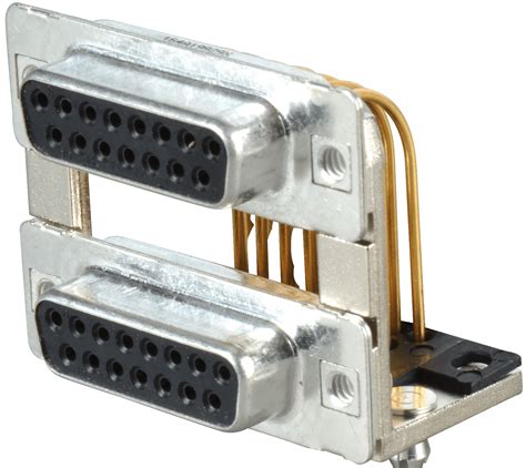 D-SUB DP 30 BUBU: D-SUB, dual port, socket-socket, 2x 15-pin at reichelt elektronik