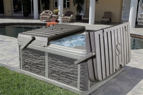 Fiberglass Hard Hot Tub Covers Glass Designs