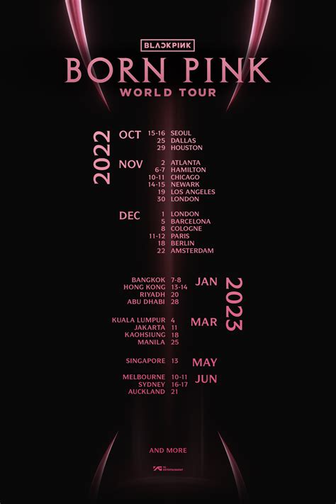 blackpink comeback 2022 release dates world tour and new looks