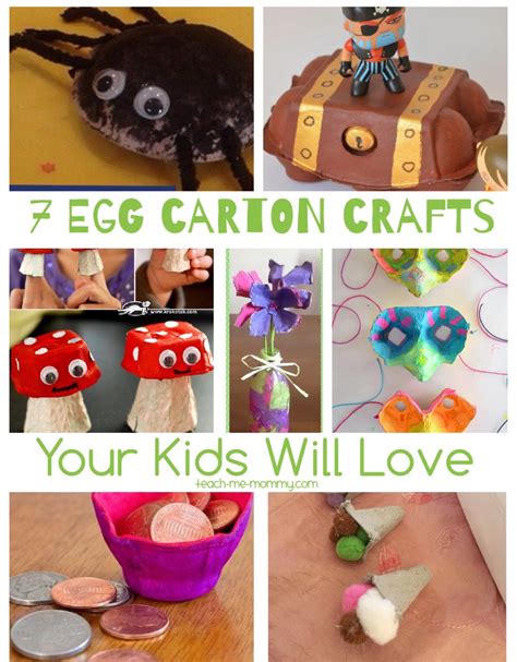 7 Egg Carton Crafts Your Kids Will Love Teach Me Mommy