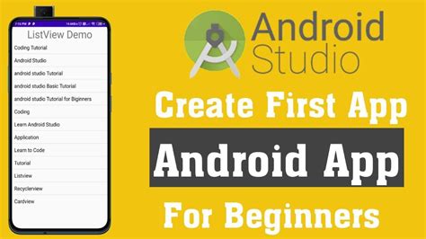 Android Studio Tutorial Android Development Tutorial For Beginners