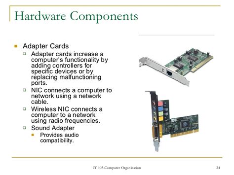 Computer hardware includes the physical parts of a computer, such as the case, central processing unit (cpu), monitor, mouse, keyboard, computer data storage, graphics card, sound card, speakers and motherboard. Computer Hardware Components