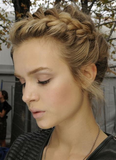 Cute French Braid Hairstyle For Prom Women Hairstyles
