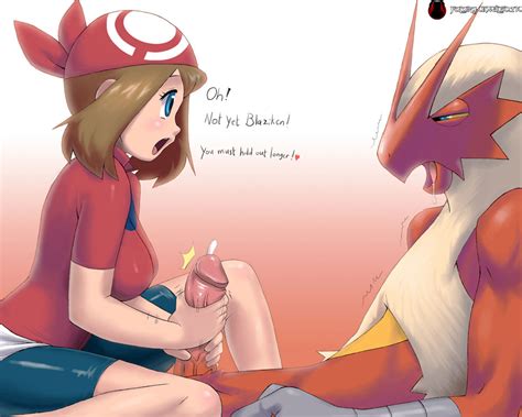May Trains Her Blaziken Commonguy