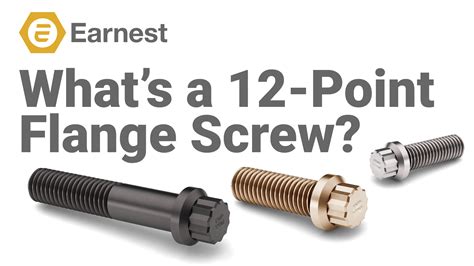 What Is A 12 Point Flange Screw Earnest Machine Products