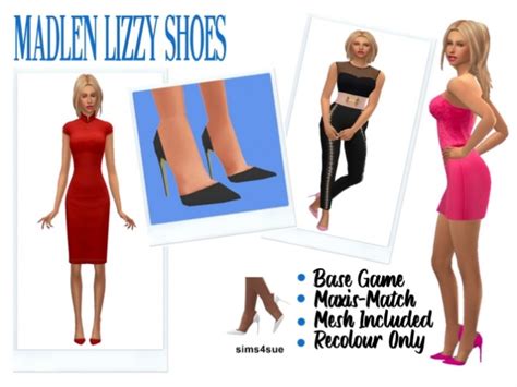Madlens Lizzy Shoes At Sims4sue Sims 4 Updates