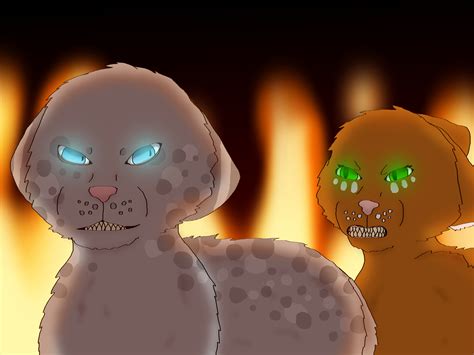 Ashfur And Squirrelflight By Jesterzepycooo On Deviantart