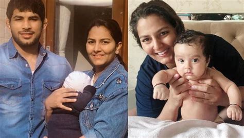 Geeta Phogat Shares Her Son Arjun Sarohas Favourite Feeding Position