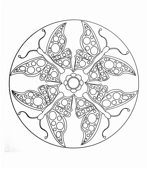 Free Printable Mandalas For Kids Best Coloring Pages For