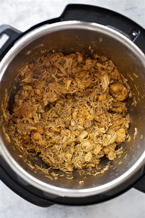 The pressure cooker infuses the meat with so much moisture. Instant Pot® Shredded Chicken Tacos - Life Made Simple