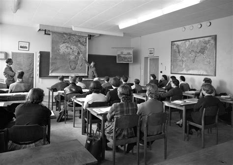 Bildsvit från Arvikas Högre Allmänna Läroverk tagen den 16 maj 1955 ...