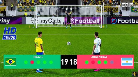 Teams brazil argentina played so far 23 matches. PES 2020 | BRAZIL VS ARGENTINA | Penalty Shootout ...