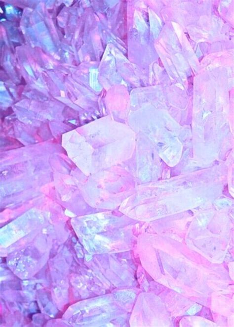 Pink Crystal And Wallpaper Imageの画像 Crystals Pink Aesthetic Pink Love