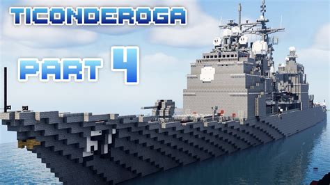 Minecraft Ticonderoga Cruiser Tutorial 45 Youtube