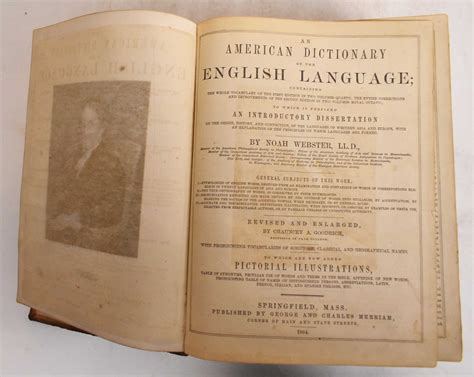 An American Dictionary Of The English Language Containing The Whole