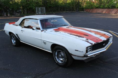 1969 Chevrolet Camaro Pace Car Rsss 396 Convertible Z11 For Sale In