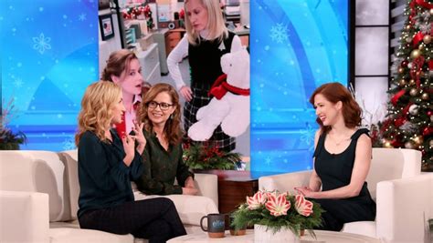Jenna Fischer Angela Kinsey And Ellie Kemper Talk Office Reunion