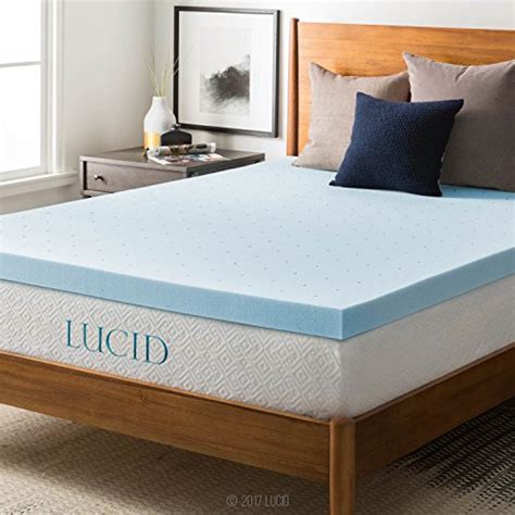 Buy products such as mainstays 2 inch gel infused memory foam mattress topper at walmart and save. LUCID 3" Gel Memory Foam Mattress Topper, Cal King - Buy ...
