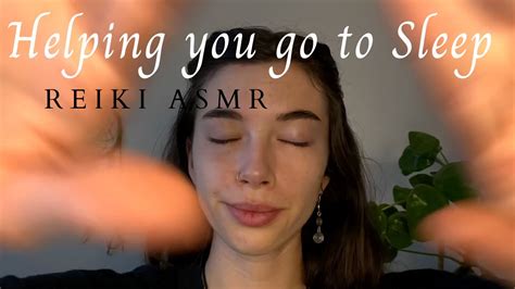 Reiki Asmr ~ Helping You Fall Asleep Crystals Plucking Hand