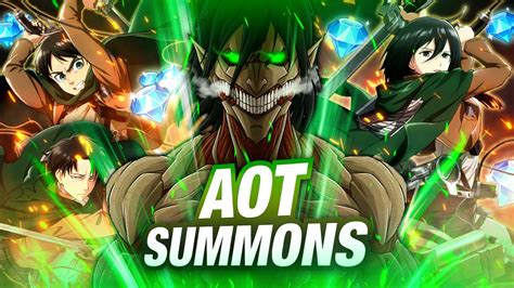 First Ever Transforming Character New Aot Collab Hype Summons Seven