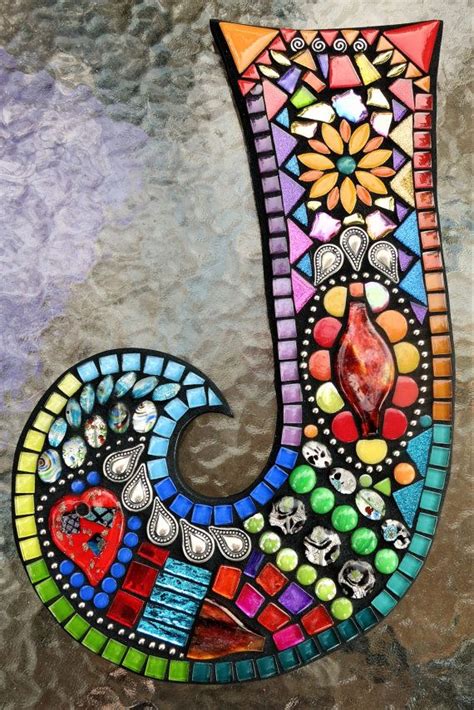 Mosaic Initialsletters Totally Customizable These Are 12 Tall In