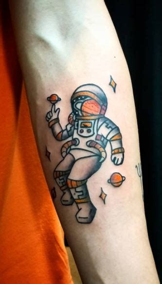 65 Trendy Astronaut Tattoos Ideas And Meanings Tattoo Me Now